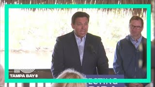 DeSantis announces executive order for Florida environmental restoration projects