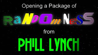 Opening a Package of Randomness from Phill Lynch #unboxing #unboxingvideo #packageopening