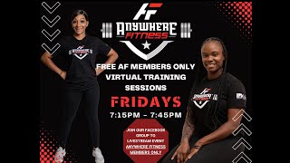 Anywhere Fitness “EmpowHER” Virtual Group Workouts