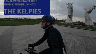 Canal Path Gravel Ride from Kirkintilloch To The Kelpies