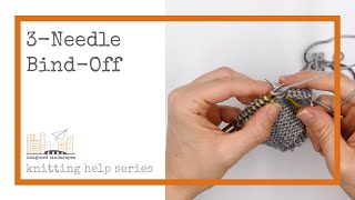 3-Needle Bind -Off tutorial