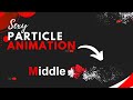 Text particle animation with css | Middle class coder | Front-end development