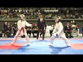 小学４年生男子組手 決勝 1番 93番 第37回東京都空手道選手権大会