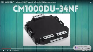 CM1000DU-34NF – Mitsubishi IGBT Module offered by USComponent.com