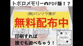 【ボドゲ】今ならトポロメモリーが簡単に遊べちゃう！？