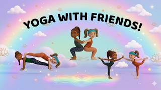 Partner Yoga for Kids Challenge! 🤸♀️ Easy & Fun Yoga Poses to Try with Friends