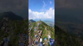 Chilling in the Air ,Paragliding Over The Sarangkot Tower -Pokhara