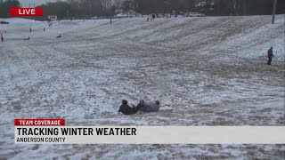 Continuing coverage of winter storm in the Upstate - 3 p.m. Friday