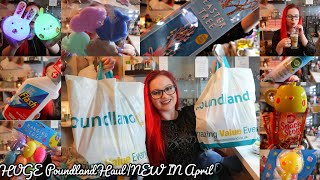 HUGE Poundland Haul|NEW IN April