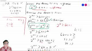 Contoh Soal Induksi dan pertidaksamaan