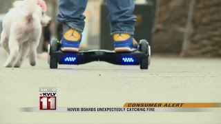 Hover Boards Unexpectedly Catching Fire