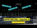 CROSS SECTION - Function #1 (Autolisp Cad)