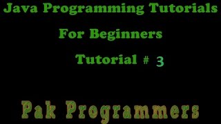 Java Urdu Programming Tutorial 3 Downloading Eclipse