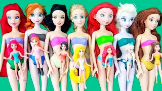 Lets play dress up with Disney Princesses! Belle, Cinderella, Snow White, Rapunzel, Mulan, Ariel,