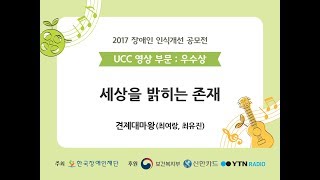 [2017 인식개선 공모전] 우수상① 세상을 밝히는 존재