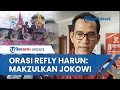 Orasi di Depan Gedung DPR, Teriakan Refly Harun Menggema: Makzulkan Jokowi!