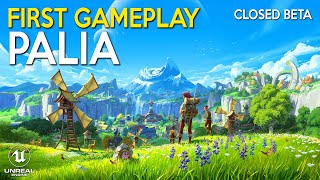 PALIA First 1 Hour of Gameplay | New Survival MMO from BLIZZARD devs in Unreal Engine RTX 4090 4K