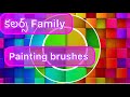 How to use Colours and brushes