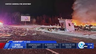 Oneida County Diner Explodes Cause Of Explosion Under Investigation