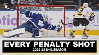 Every Penalty Shot | 2022-23 NHL Season
