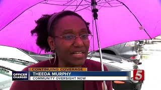 Community Oversight Now Reacts To Officer's Charge