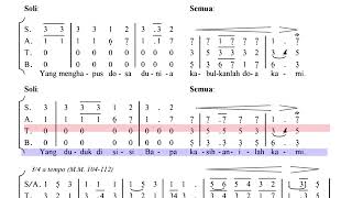 Tenor Kemuliaan (Pustardos)   #lagumisa  #lagugerejakatolik  #gereja