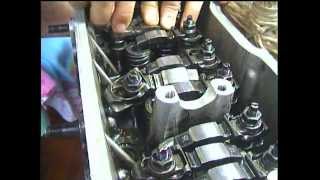 2E engine toyota removing rocker arms and installing