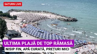 🔴 ULTIMA PLAJĂ de TOP RĂMASĂ pe LITORALUL ROMÂNESC în 2024! Vezi cum arată STAȚIUNEA SATURN