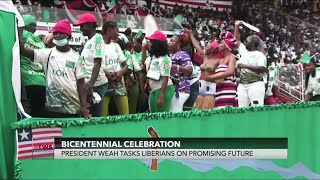 Bicentennial Celebration: President Weah Tasks Liberians On Promising Future