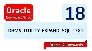 Oracle New feature 12c - Expand sql text