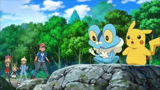 Every time Froakie Frogadier Greninja save Pikachu    pokemon xyz moments