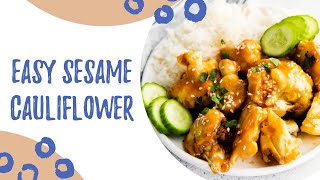 Easy Sesame Cauliflower