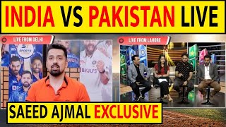 🔴EXCLUSIVE INDIA VS PAKISTAN PREVIEW WITH SAEED AJMAL & SUSHANT MEHTA- SPORTS YAARI #asiacup2023