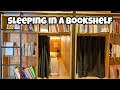 Sleeping in a bookshelf | Capsule | Book and Bed Tokyo | Unique accommodation in Japan