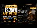 Build a Custom Cursor Hero Section | Architectural Portfolio Web Design