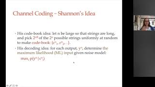 Muriel Médard - Universal decoding and the grand irrelevance of code construction