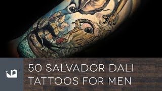 50 Salvador Dali Tattoos For Men