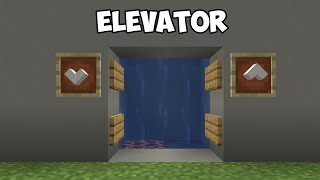 Easy Bubble Column Water Elevator in Minecraft Bedrock & Java
