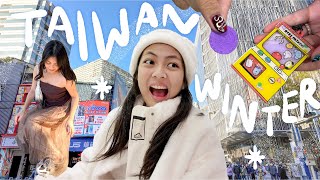 i wore summer clothes in winter :'(  taiwan vlog ~ shopping, convenience stores, stationary