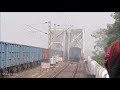 shatabdi gitanjali janshatabdi kandari back to back speedy encounters at scenic kolaghat bridge