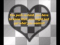 Saving Abel-Sailed Away-with lyrics