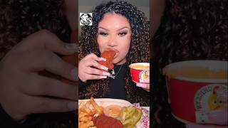 Epic Dave's Hot Chicken Menu Taste Test! Kelly’s Reaction #mukbang #food #shorts #trending