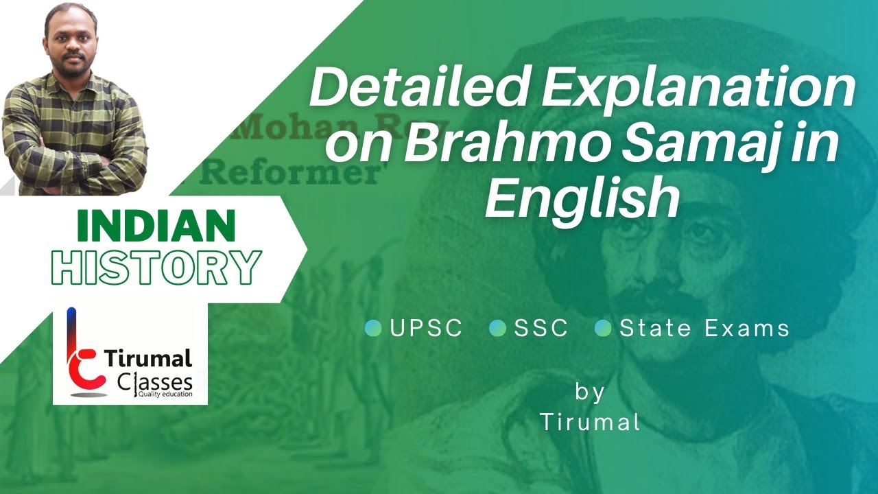 History For UPSC | Raja Ram Mohan Roy And Brahmo Samaj | Socio ...