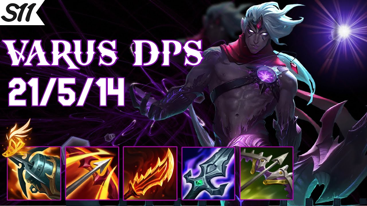 💯VARUS DPS💯La MEJOR Build ADC ANTITANQUES De La S11 - YouTube