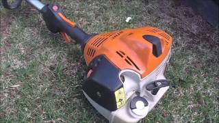 1st Lawncutting Vid: Lawnboy 10323,  and Stihl  FS70RC and BR550  In Action