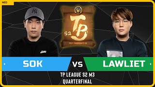 WC3 - TP League S2 M3 - Quarterfinal: [HU] Sok vs LawLiet [NE]