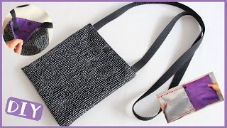 DIY Crossbody bag Supper Easy!