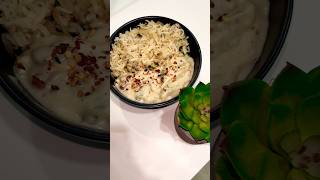 Lemon Coriander Rice with Creamy Mushroom Sauce || #shorts #ytshortsindia #mushroom #trendingshorts