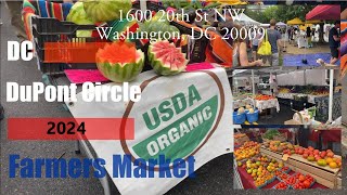 Farmers Market ( FreshFarm ) at Dupont Circle, Washington DC. Tour