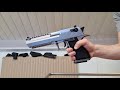 desert eagle l6 silver cybergun unboxing